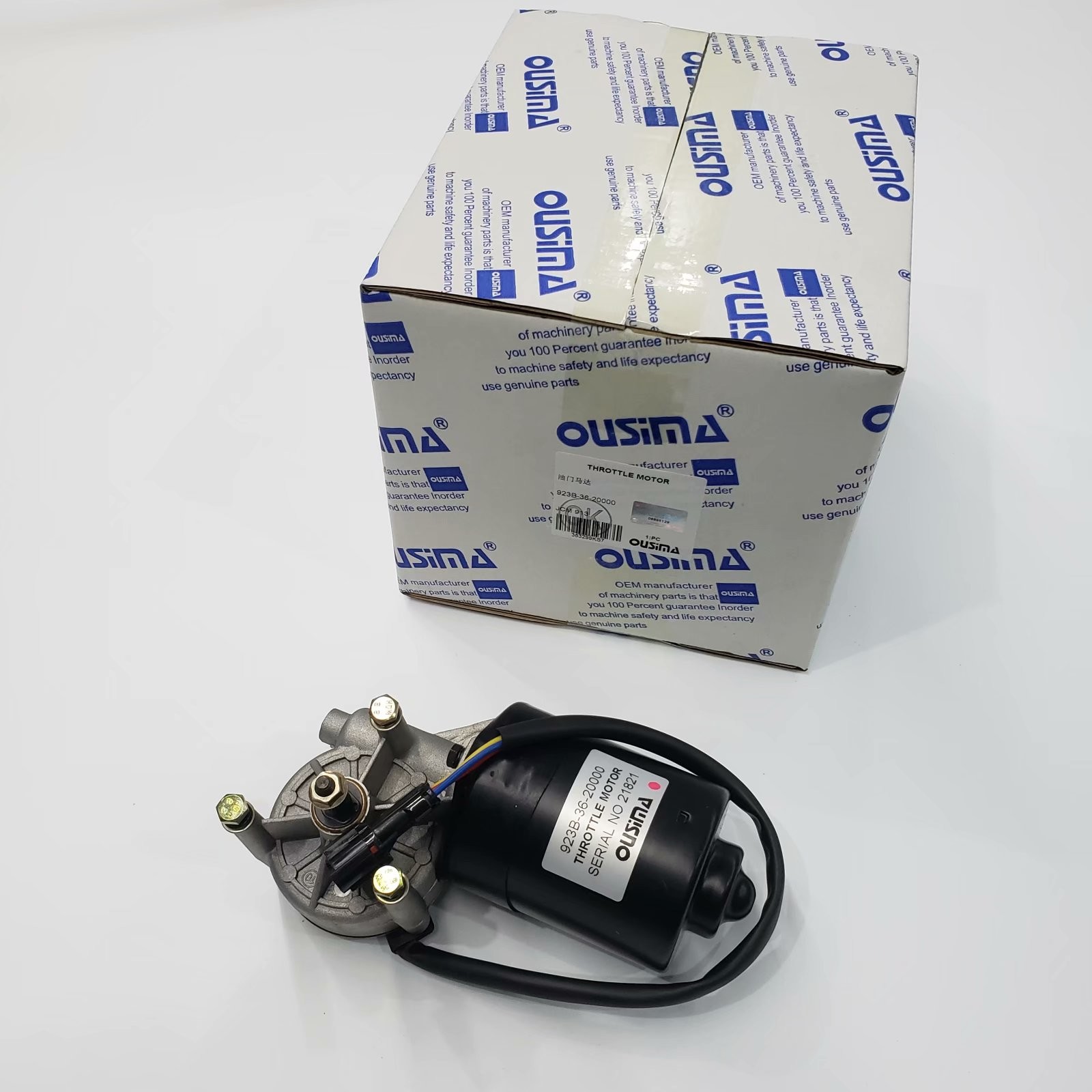 OUSIMA Throttle Motor Assy 923B-36-20000 Excavator Motor Assy Of JCM Excavator Spare Parts