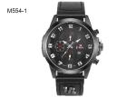 BARIHO Men's Quartz Watch 6-Pin Multifunctional Chronograph Date Wristwatch M554
