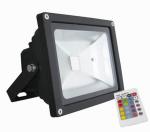 3000K - 6500K Outdoor Waterproof LED Flood Light , RGB Remote Control LED