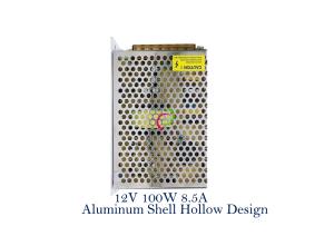 Wholesale Aluminium 12V 100W LED Power Supply 8.5A Light Box LED LED Transformer from china suppliers