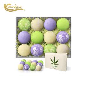 Wholesale Hemp Extract CBD Bath Bomb Shea Butter For Recovery Relaxation from china suppliers