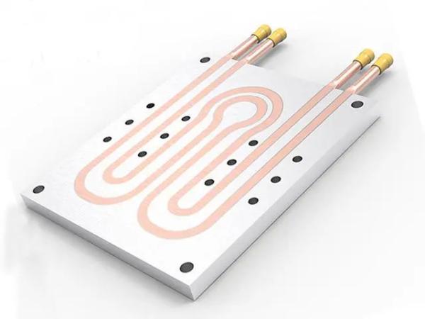 Copper Heatpipe Custom Liquid Water Cooled Heat Sink Module Aluminum Plate Cold
