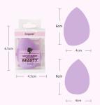 Non Toxic Hydrophilic Polyurethane Makeup Blender Sponge