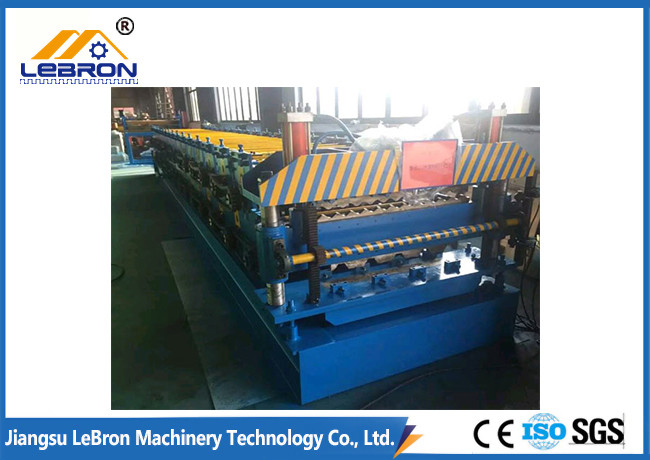 Speed 15-20m/min Double Layer Roofing Sheet Roll Forming Machine PLC Control Automatic