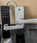 Smart Home Door Lock Fingerprint Lock Bluetooth WiFi Black / Silver Painted For