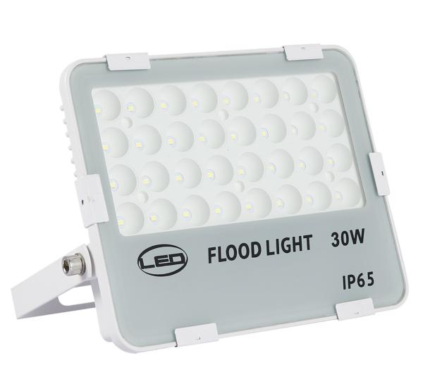 30W NANO reflector LED flood light with white and black color housing aluminum