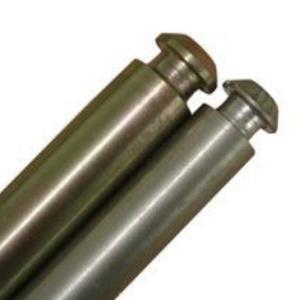 Wholesale Plastic / Steel Plate Trash Can Replacement Hollow Axle Of Dustbin Wheel from china suppliers