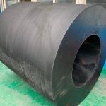 Black Cylindrical Marine Fenders Durable Fenders For High Impact And Low