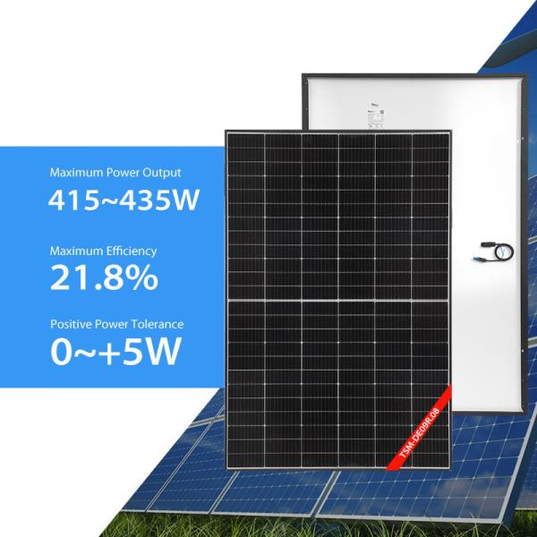 Trina Rooftop Solar Panel 415w 420w 425w 430w 435w Mono Facial Solar Panel With