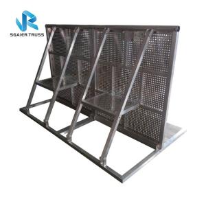 Wholesale Metal Parking Space Barrier , High Security Temporary Portable Crowd Barriers from china suppliers