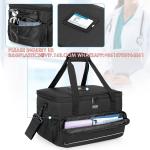 Large Insulated Medical Bag With Adjustable Dividers, Easy Clean Trauma Bag,