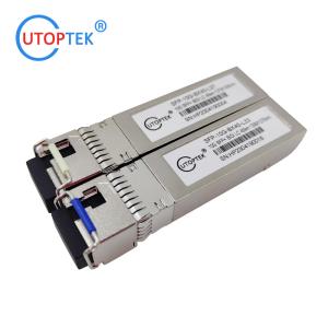 Wholesale 10G SFP+ SM Bidi LC 40km 1270/1330nm Fiber optical sfp transceiver module for cisco/huawei from china suppliers