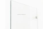 Contemporary Bathroom Must-Have Brushed Nickel Finish Shower Door with Tempered