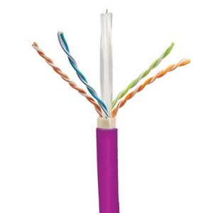 China 500MHz Cat6A Copper Network Cable For High Speed Data Transfer on sale