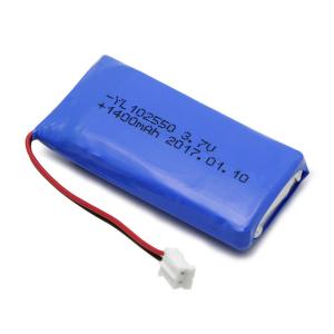 Wholesale PL102550 1400mAh 3.7V Lithium Polymer Rechargeable Battery from china suppliers