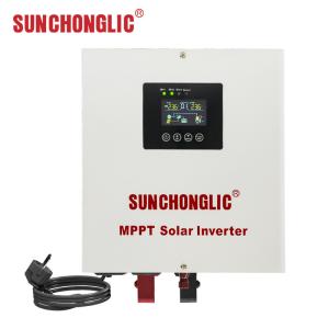 Wholesale MPPT Off Grid Solar Inverter 12V 1500VA 1050w 60Hz Built In Lithium Battery from china suppliers