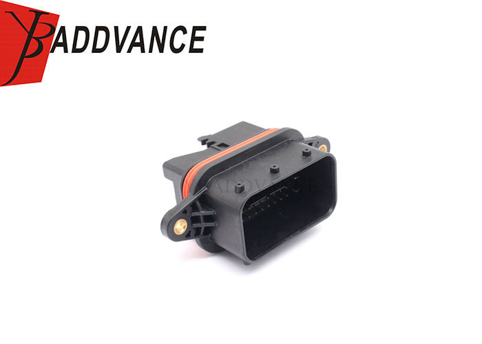 Automotive Black 30 Pin ECU Female Waterproof Sealed Connector For Car