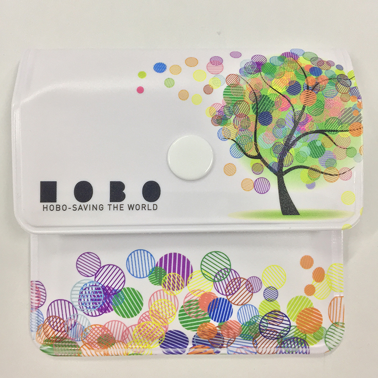 Custom made plastic eva portable pocket ashtray for environment protection