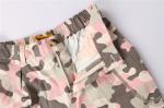 Elastic Waist Womens Camo Jogger Pants 98% Cotton 2% Spandex