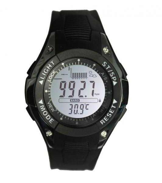 Quality Electronic fishing barometer watch with storm alarm 30m waterproof FX702 for sale