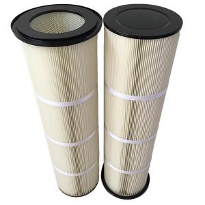 China Powder Coating Dust Collector Filter 2 Micron High Pressure Paper Air Filter on sale