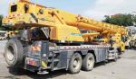 2nd hand Crane XCMG 25 Ton , used truck mounted cranes 21m Turning Diameter