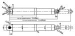 Yacht Hatch Actuators DC Linear Motor 12V 24V 6000N 3mm/s IP66