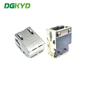 China 100M Shielded RJ45 Connector No Light Shielding Network Connector on sale