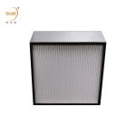 H14 Aluminum Deep Pleat Laminar Flow Hood HEPA Air Filter For HVAC System