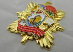 3D Gold Plating Die Cast, Die Struck, Stamped Clown Carnival Medal by Two Pieces