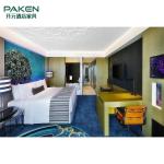 Solid Wood Natural Veneer Custom Hotel Furniture