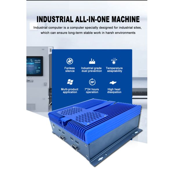 Industrial Mini PC 12th Gen Intel i5 32GB RAM 1TB Hard Dual LAN Wind10 Embedded PC Computer