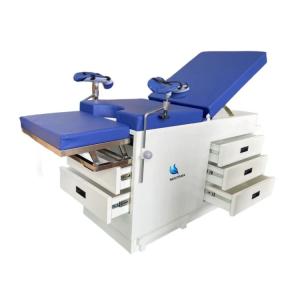 Wholesale 5 Drawers Gynecological Examination Table Backrest Adjustable Paper Roll Holder Medical Couch from china suppliers