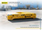 Large Table Conductor Cable Power Pallet Transfer Carts , Rail Transfer Trolley