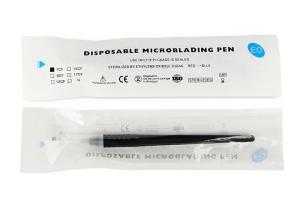 Wholesale Black Disposable Microblading Blades #14 Hard Blade Shading &amp; Hairstroke Hand Tool from china suppliers