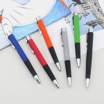 Hot Selling Aluminum Ball Pen Soft Coating Soft Rubber Grip Smooth Writing