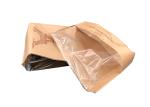 Kraft Eco Friendly Food Packaging Bags With Front Window CE Certification