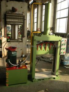Wholesale 8T 660mm Knife Vertical Rubber Bale Cutter Plastic Guillotine Cutter from china suppliers
