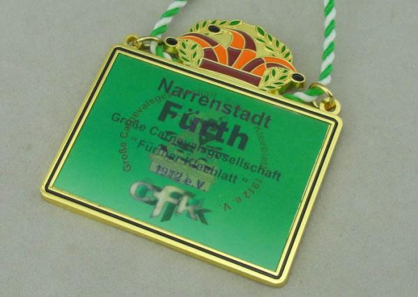 Carnival Enamel Medals Die Casting With Inserted Piece CFK