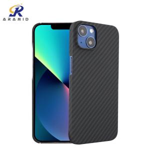 Wholesale Button Side Open Full Cover Aramid Fiber Case For iPhone 13 Mini from china suppliers