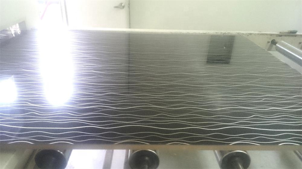 Good Price of pattern color acrylic sheet laminated mdf panels