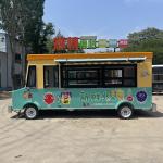 Battery Pack Powered Multipurpose Catering Truck for Candy Fruits Nuts and