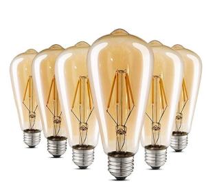 Wholesale led vintage edison filament light bulb ST64, ST58, A60/A19, T45, G80, G95, G125, B53, C35, T30 bulb from china suppliers