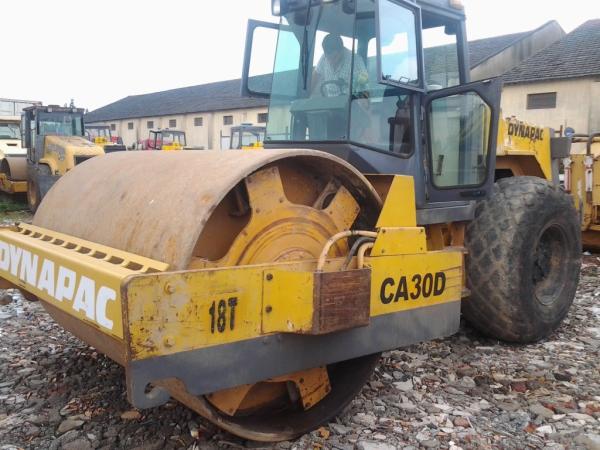 used compactor Dynapac CA30D CA301D 2010 used original color SWEDEN road roller