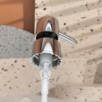 24/410 28/410 Chrome Plating ABS Customized Bathroom Lotion Pump For Shampoo Gel