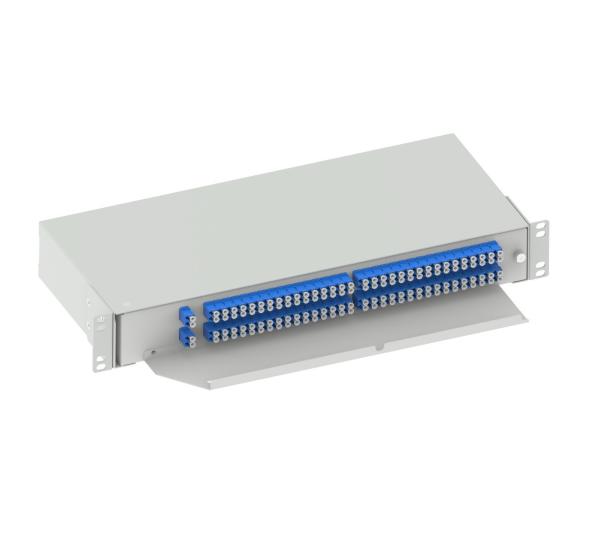 19inch Swing Type SC UPC Fiber Optic Splitter for Network FTTH Optical Fiber