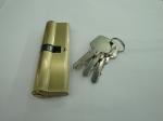 100mm (50*50) Split Euro Profile Double Brass Cylinder Lock with 3 brass normal