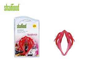 Wholesale Non - Toxic Hanging Air Freshener For Car , Red Cute Custom Air Fresheners from china suppliers