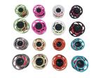 Newest rotary axis aluminum finger reel 15/30 m flat rope for scuba diving