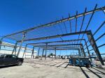 Round Bar Brace Steel Structure Warehouse with Q345 Steel Grade and ASTM